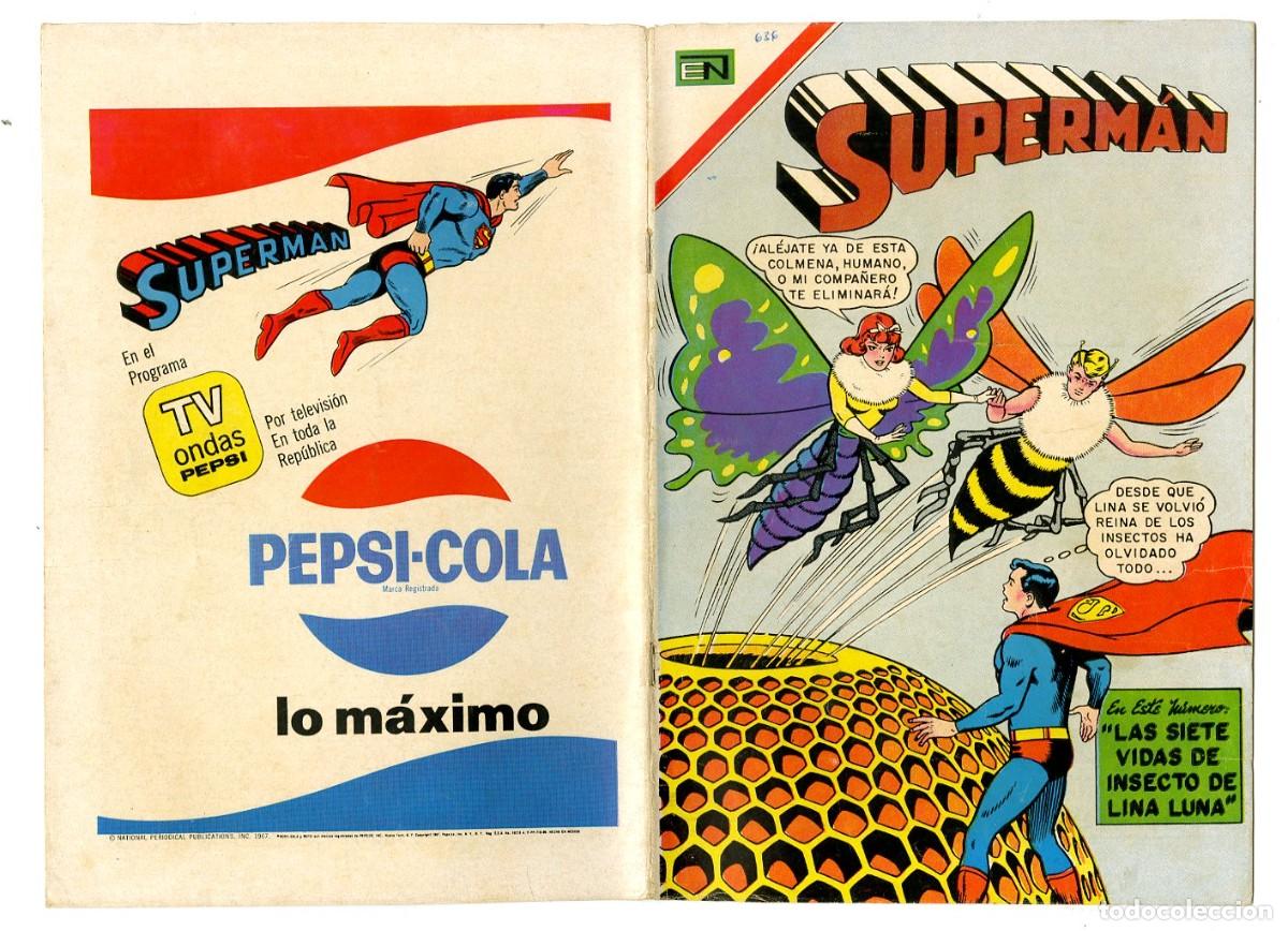 Tebeos: Superm&aacute;n n.636 - Edt Novaro (B7) - Foto 1