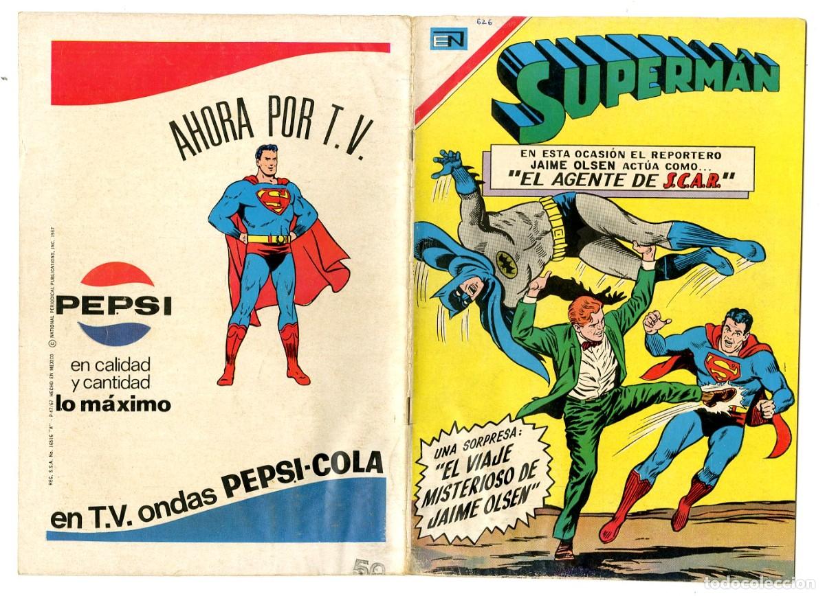Tebeos: Superm&aacute;n n.626 - Edt Novaro (B7) - Foto 1