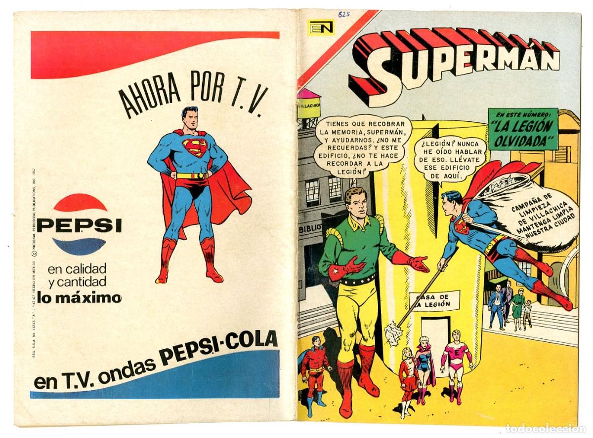 Tebeos: Superm&aacute;n n.625 - Edt Novaro (B7) - Foto 1