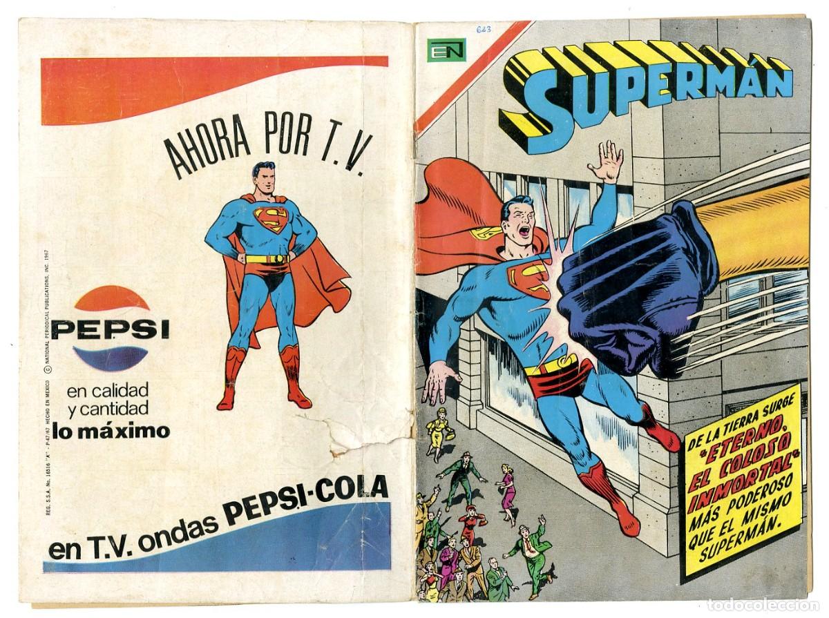 Tebeos: Superm&aacute;n n.623 - Edt Novaro (B7) - Foto 1