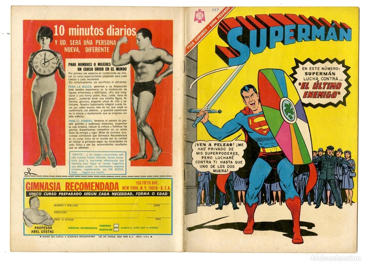 Tebeos: Superm&aacute;n n.567 - Edt Novaro (B7) - Foto 1
