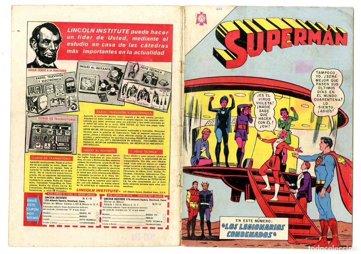 Tebeos: Superm&aacute;n n.456 - Edt Novaro (B7) - Foto 1