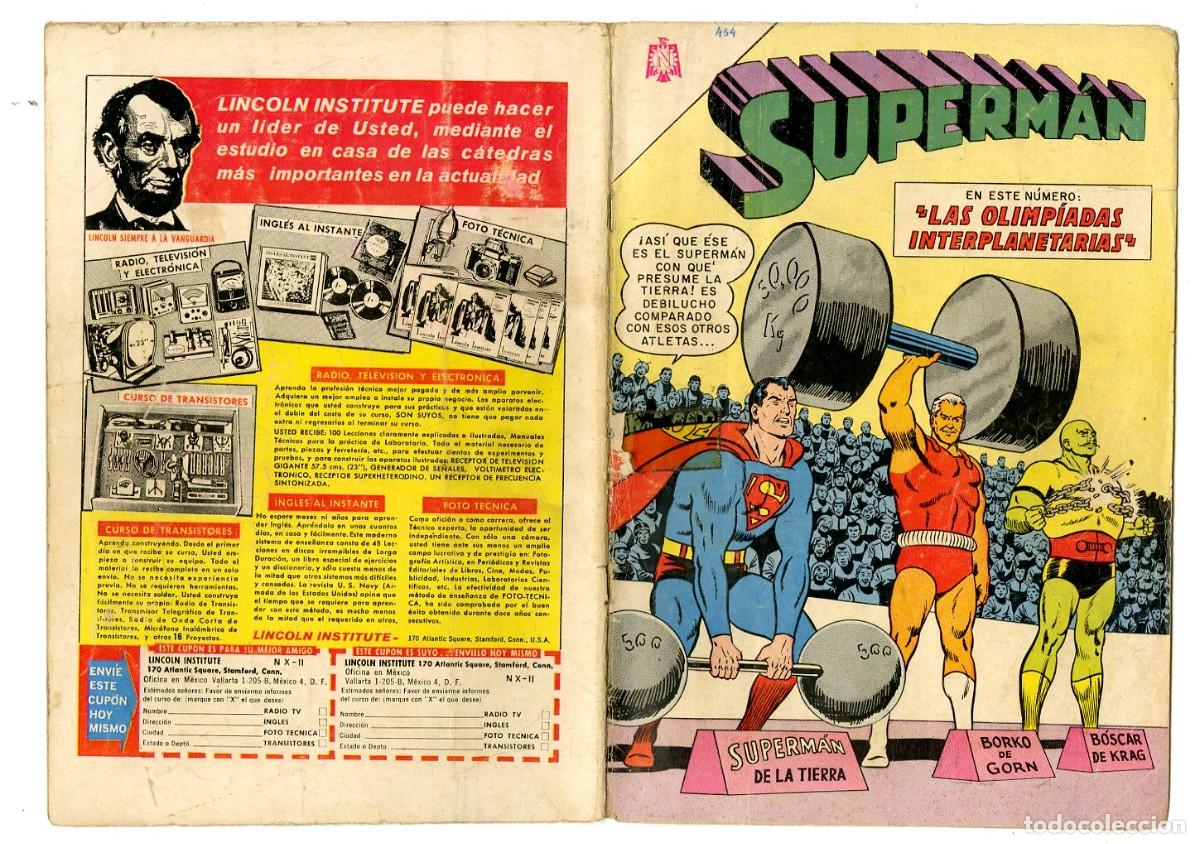 Tebeos: Superm&aacute;n n.454 - Edt Novaro (B7) - Foto 1