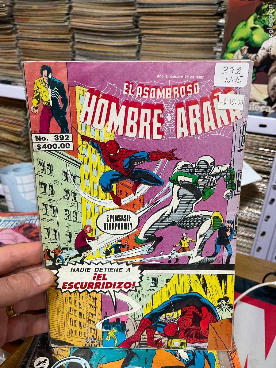 Tebeos: EL ASOMBROSO HOMBRE ARA&Ntilde;A NUMERO 392 NORMAL ESTADO