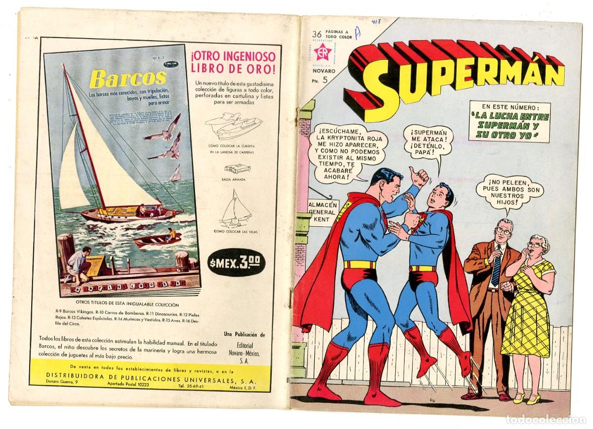 Tebeos: Superm&aacute;n n.417 - Edt Novaro (B7) - Foto 1