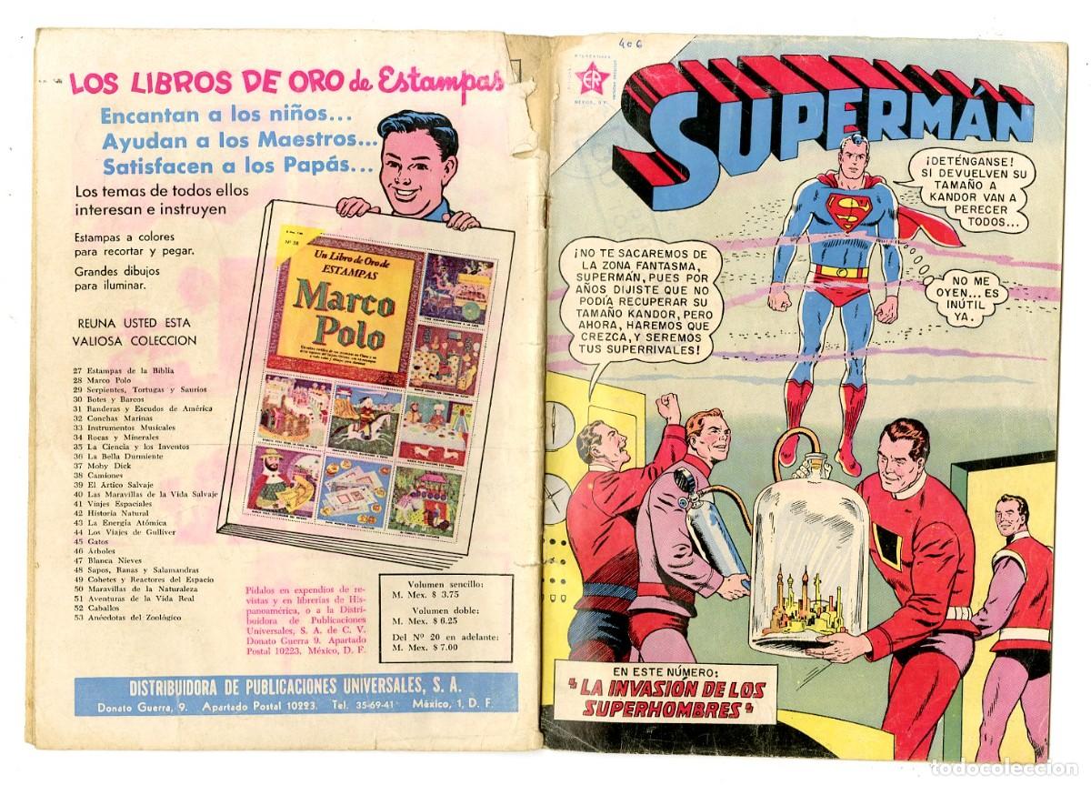 Tebeos: Superm&aacute;n n.406 - Edt Novaro (B7) - Foto 1
