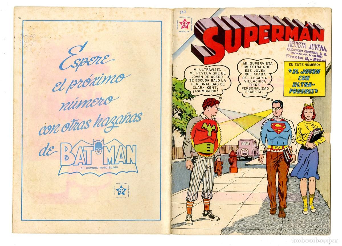 Tebeos: Superm&aacute;n n.387 - Edt Novaro (B7) - Foto 1