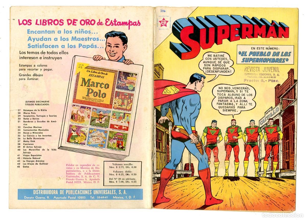 Tebeos: Superm&aacute;n n.376 - Edt Novaro (B7) - Foto 1