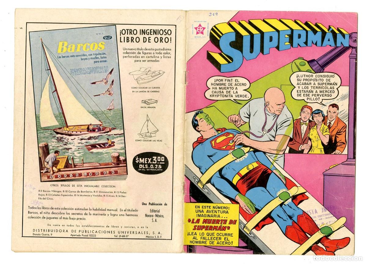 Tebeos: Superm&aacute;n n.369 - Edt Novaro (B7) - Foto 1