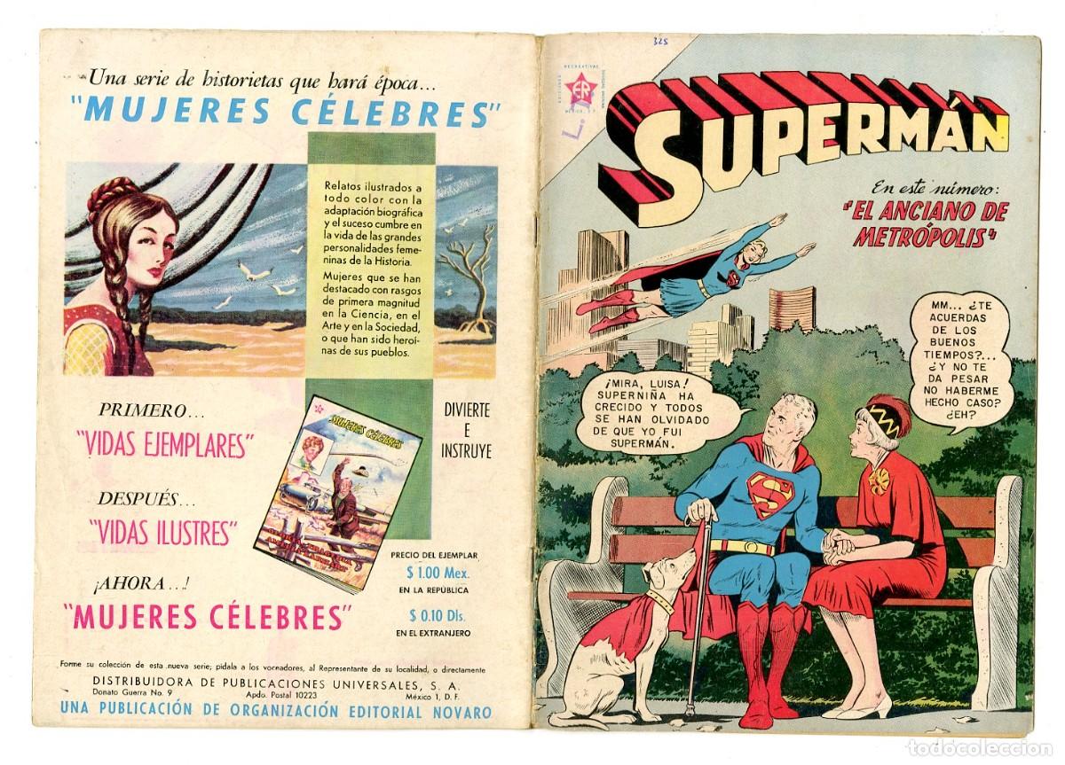 Tebeos: Superm&aacute;n n.325 - Edt Novaro (B7) - Foto 1