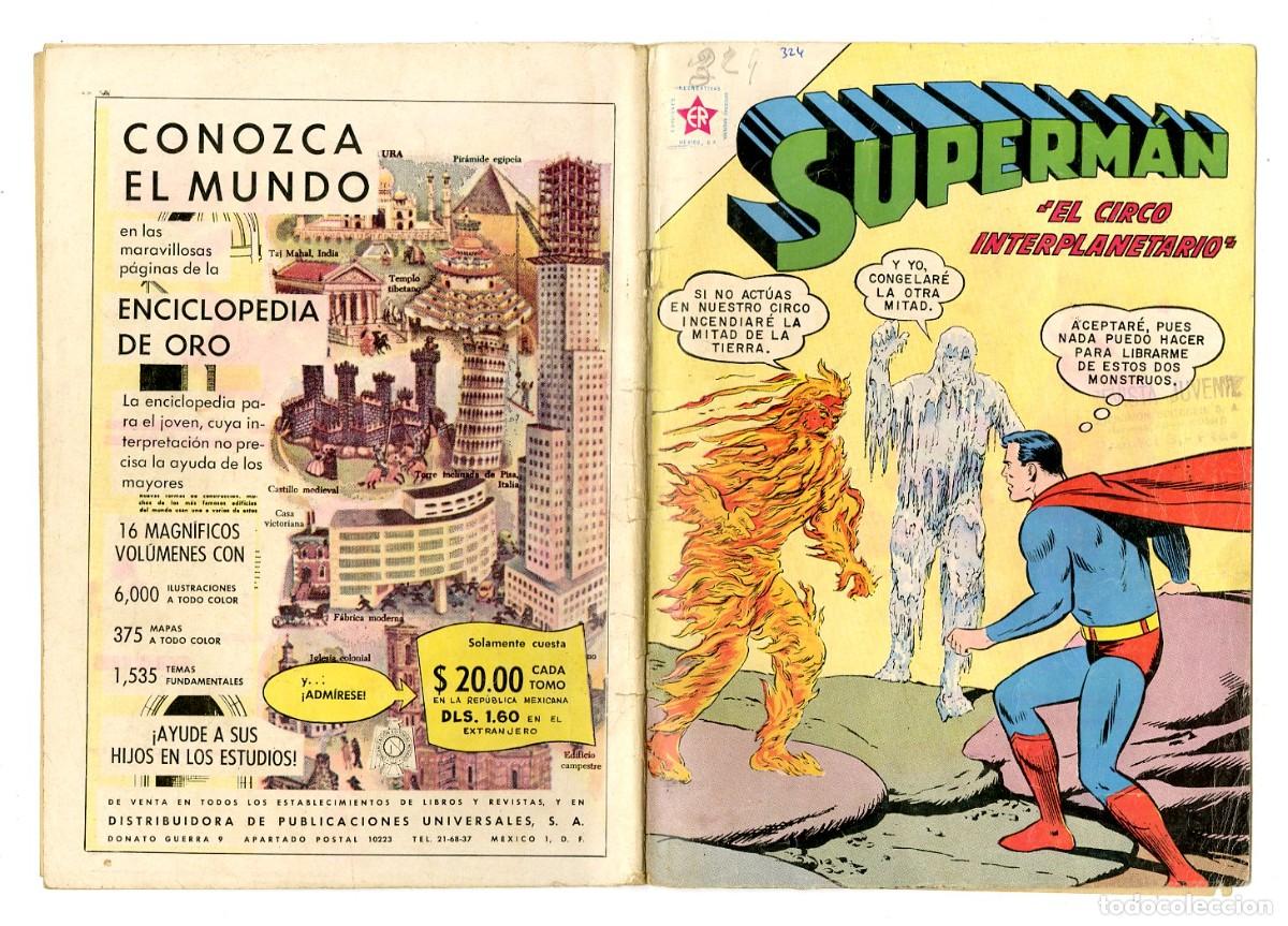 Tebeos: Superm&aacute;n n.324 - Edt Novaro (B7) - Foto 1