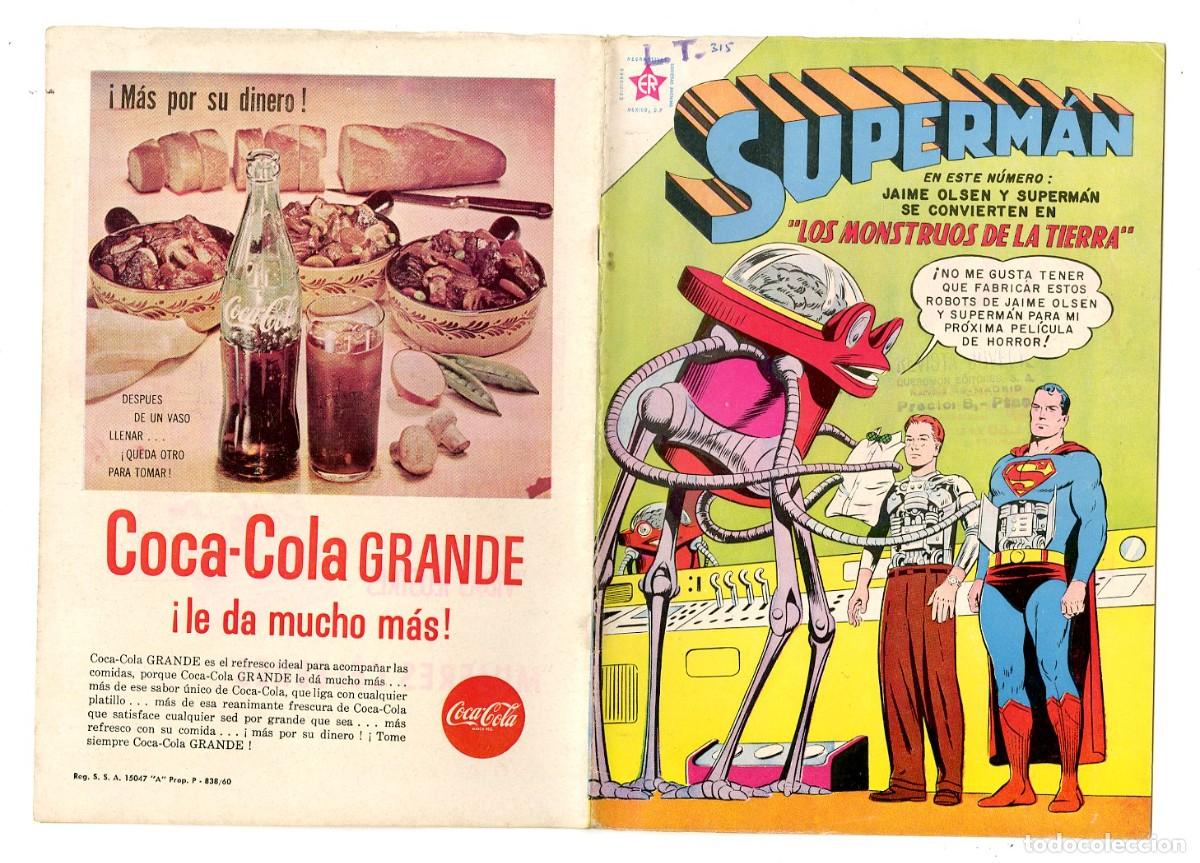 Tebeos: Superm&aacute;n n.315 - Edt Novaro (B7) - Foto 1