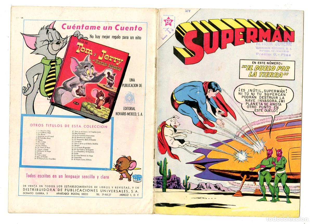 Tebeos: Superm&aacute;n n.314 - Edt Novaro (B7) - Foto 1