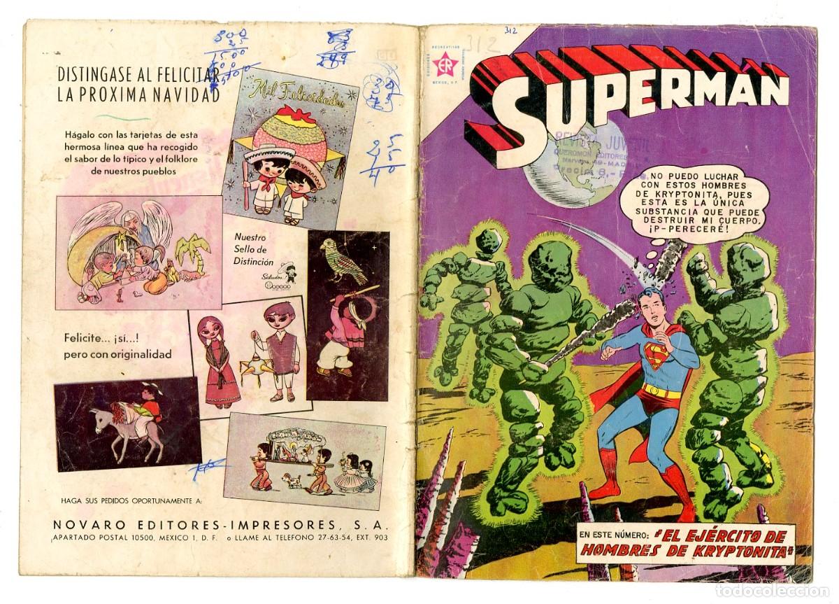 Tebeos: Superm&aacute;n n.312 - Edt Novaro (B7) - Foto 1