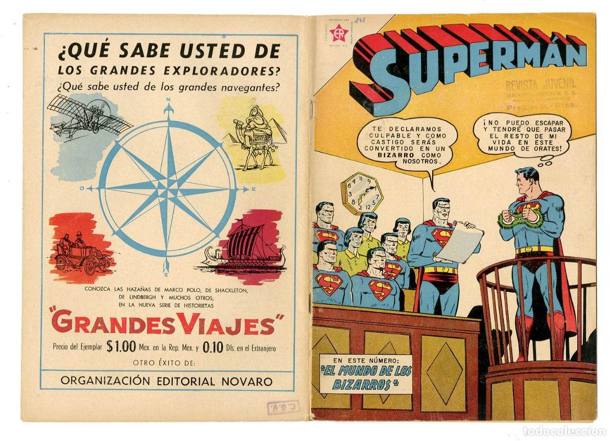 Tebeos: Superm&aacute;n n.293 - Edt Novaro (B7) - Foto 1