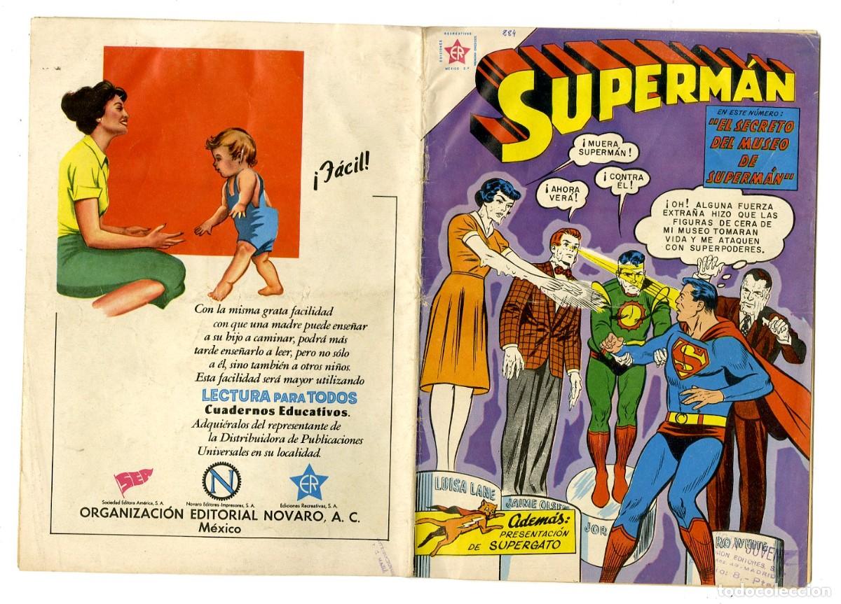 Tebeos: Superm&aacute;n n.284 - Edt Novaro (B7) - Foto 1