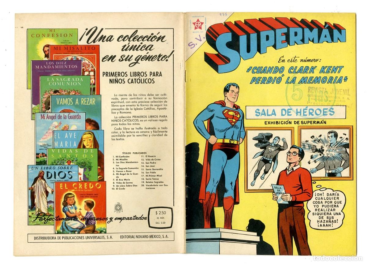 Tebeos: Superm&aacute;n n.277 - Edt Novaro (B7) - Foto 1