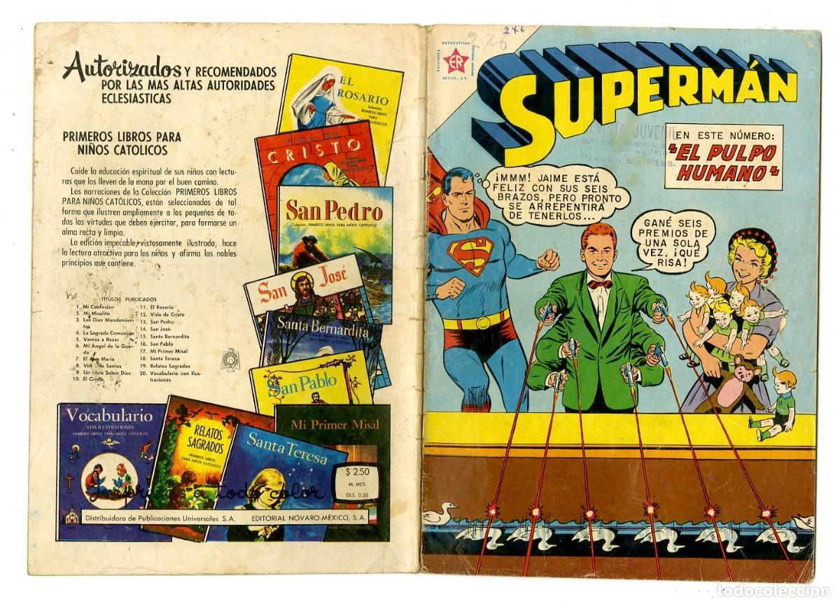 Tebeos: Superm&aacute;n n.276 - Edt Novaro (B7) - Foto 1
