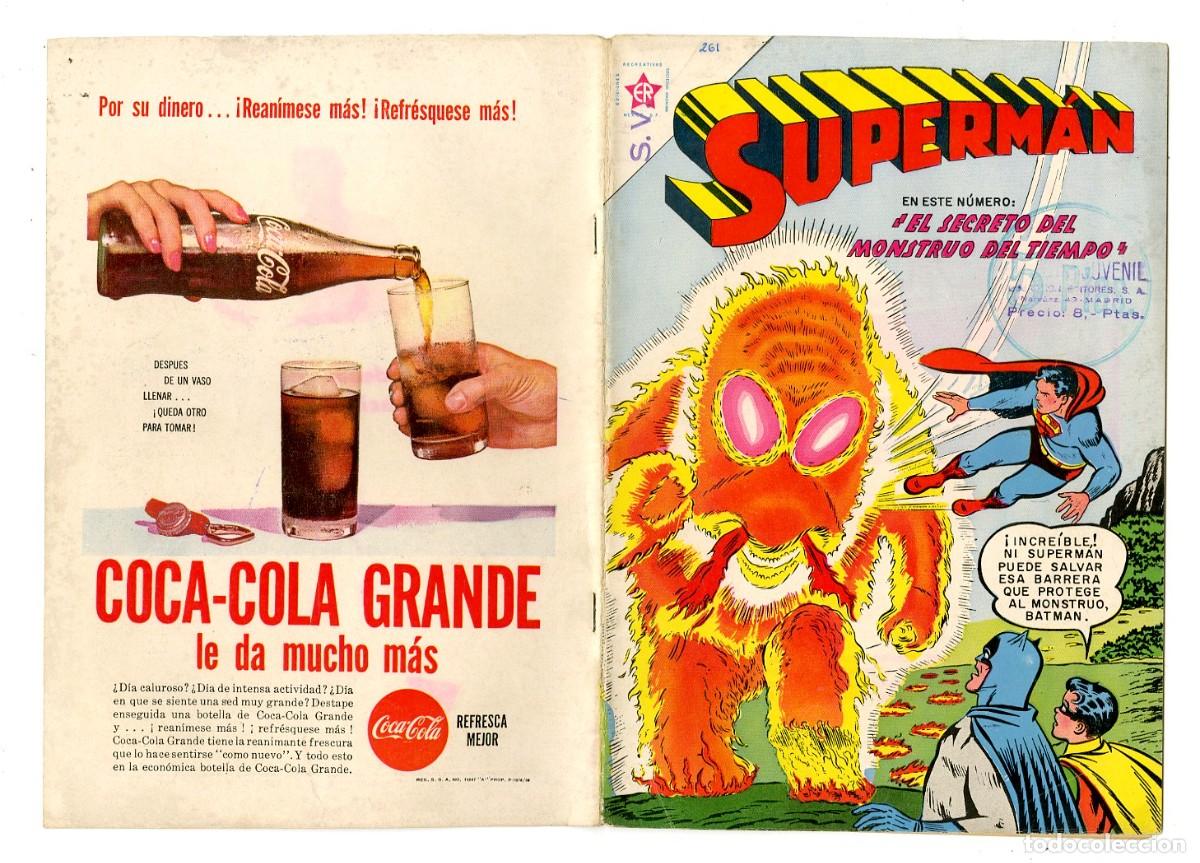 Tebeos: Superm&aacute;n n.261 - Edt Novaro (B7) - Foto 1