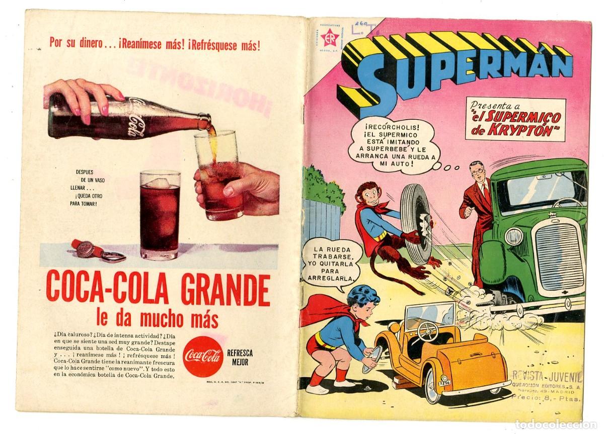 Tebeos: Superm&aacute;n n.260 - Edt Novaro (B7) - Foto 1