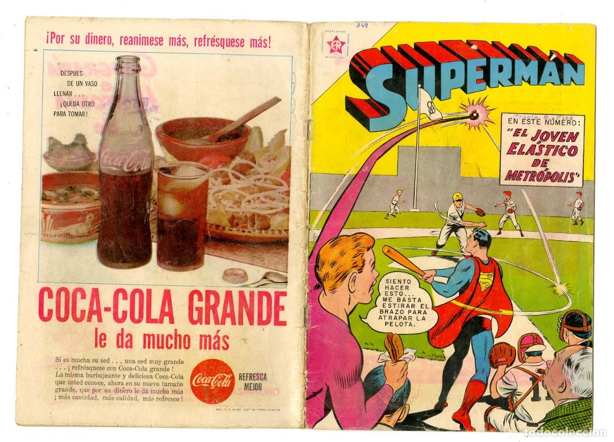 Tebeos: Superm&aacute;n n.249 - Edt Novaro (B7) - Foto 1