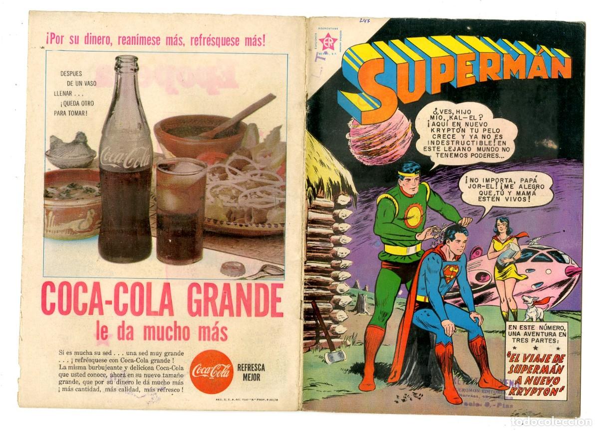Tebeos: Superm&aacute;n n.247 - Edt Novaro (B7) - Foto 1