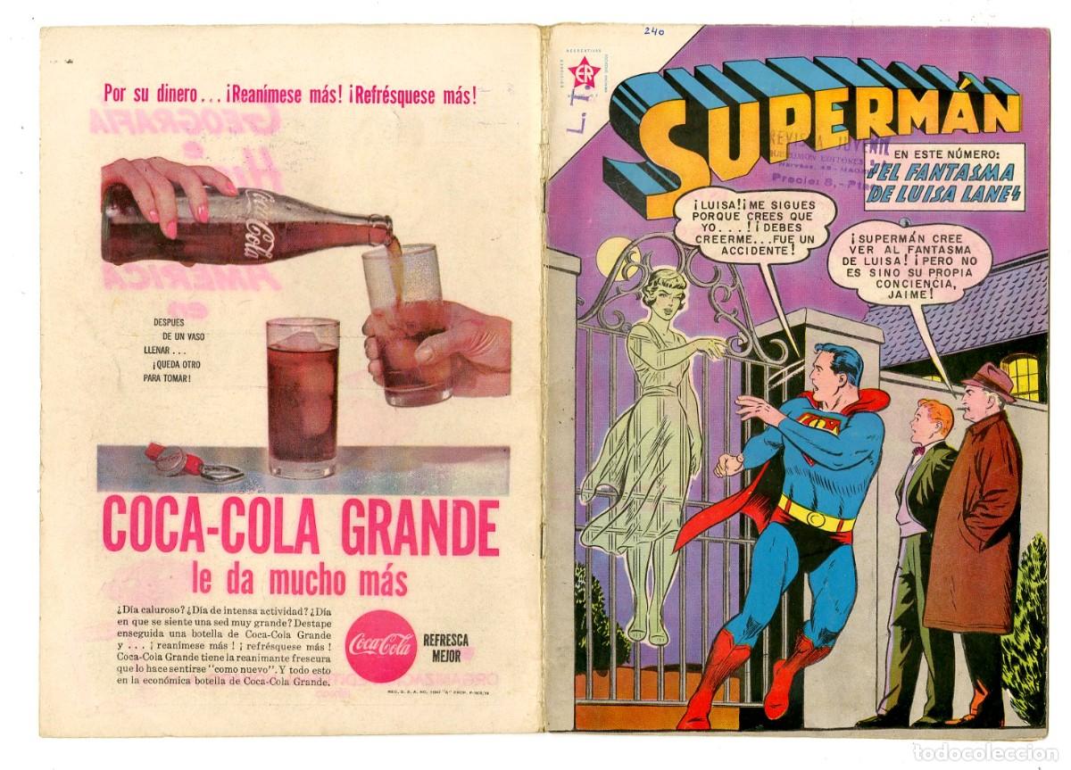 Tebeos: Superm&aacute;n n.240 - Edt Novaro (B7) - Foto 1