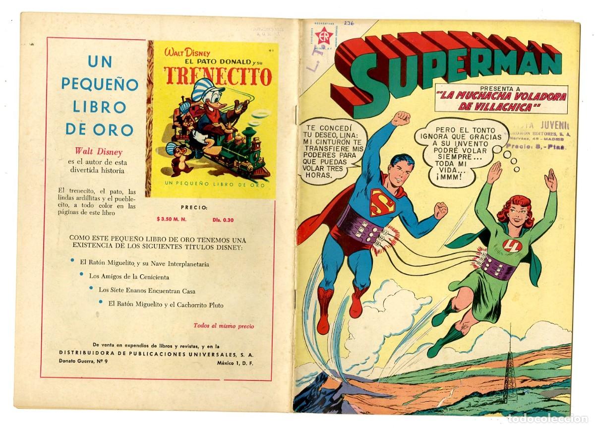 Tebeos: Superm&aacute;n n.236 - Edt Novaro (B7) - Foto 1