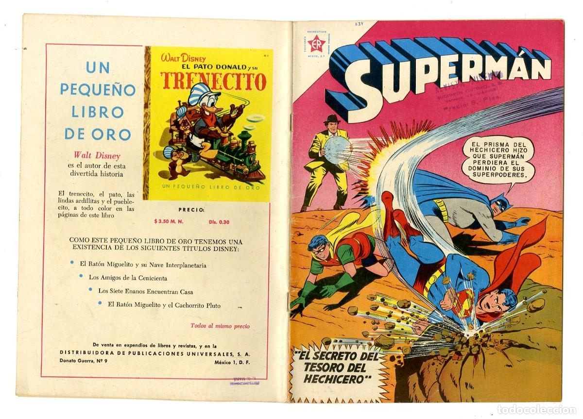 Tebeos: Superm&aacute;n n.234 - Edt Novaro (B7) - Foto 1