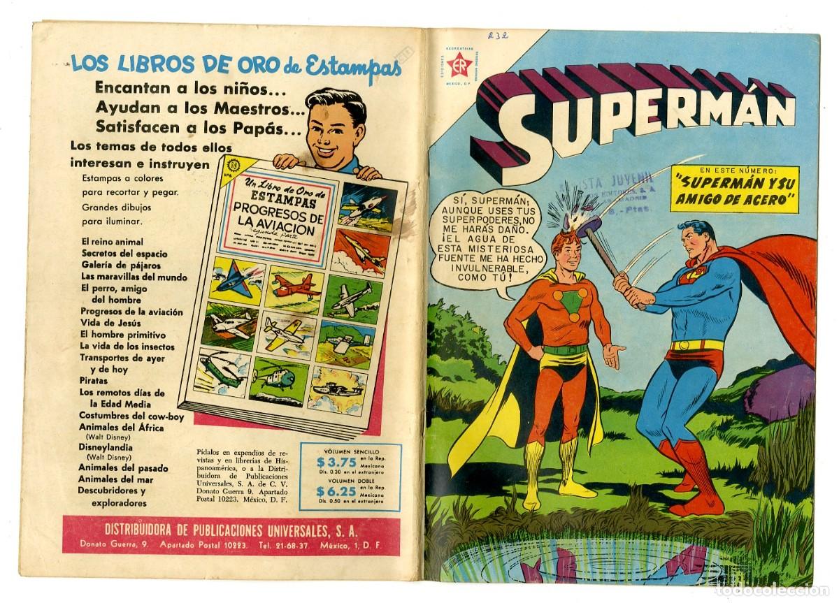 Tebeos: Superm&aacute;n n.232 - Edt Novaro (B7) - Foto 1