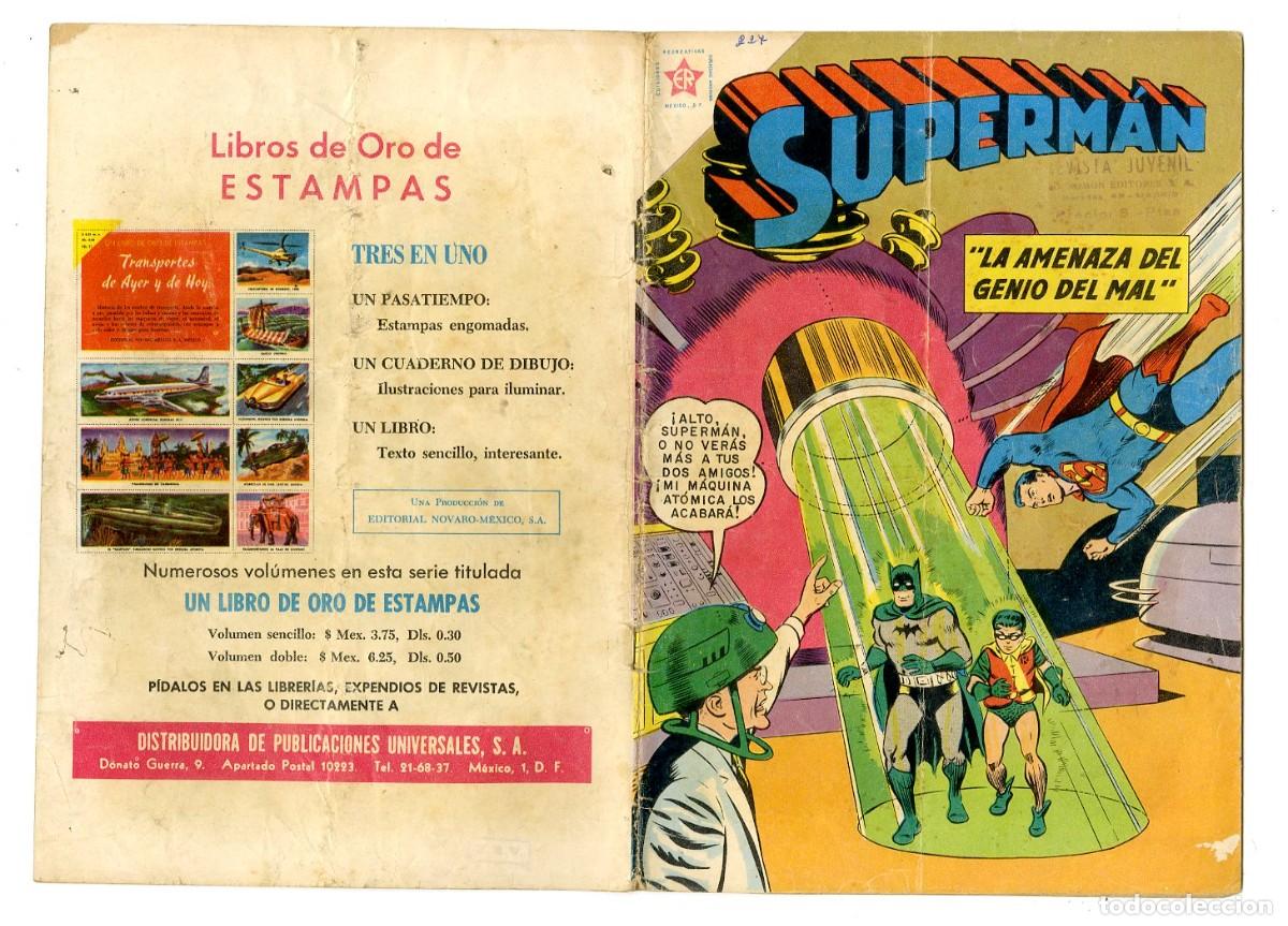 Tebeos: Superm&aacute;n n.227 - Edt Novaro (B7) - Foto 1