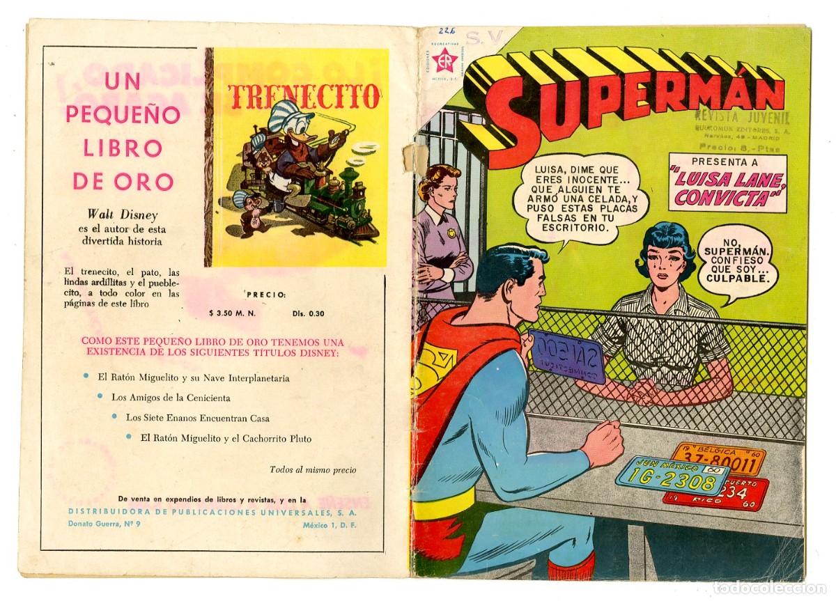 Tebeos: Superm&aacute;n n.226 - Edt Novaro (B7) - Foto 1