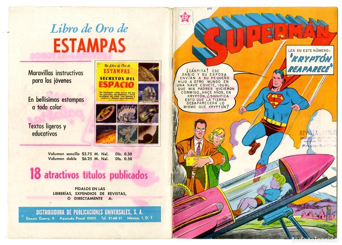 Tebeos: Superm&aacute;n n.221 - Edt Novaro (B8) - Foto 1