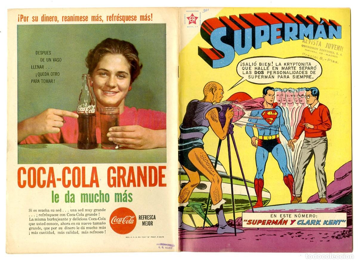 Tebeos: Superm&aacute;n n.220 - Edt Novaro (B8) - Foto 1