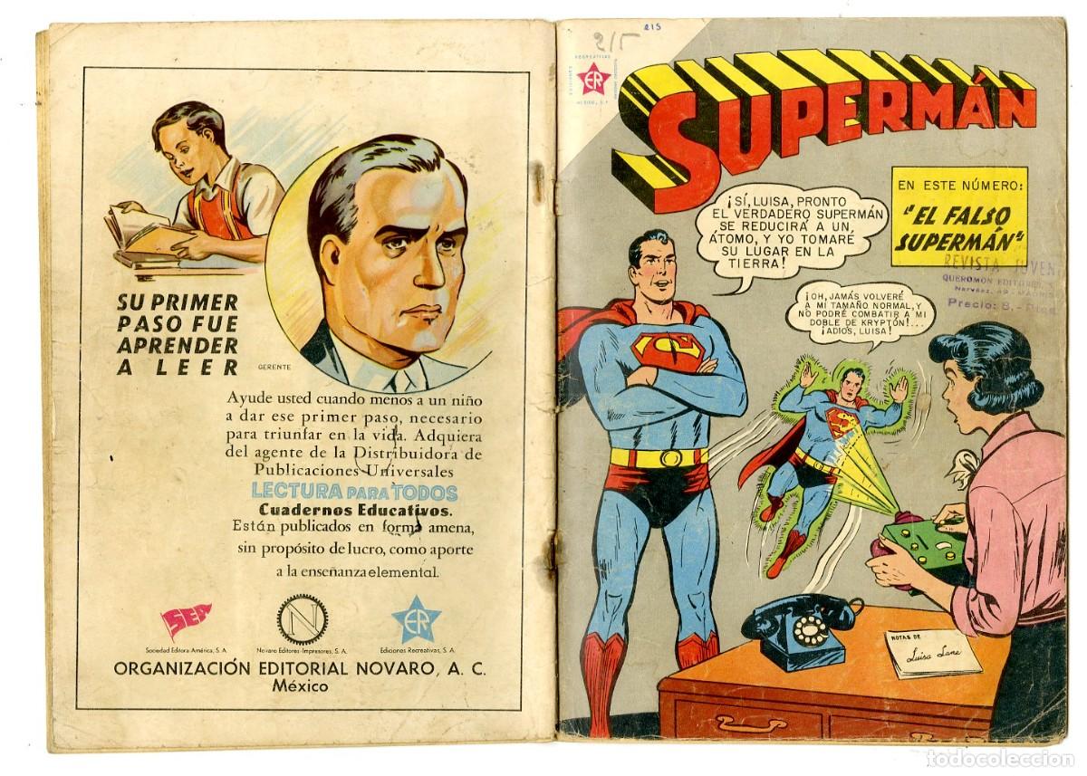 Tebeos: Superm&aacute;n n.215 - Edt Novaro (B8) - Foto 1