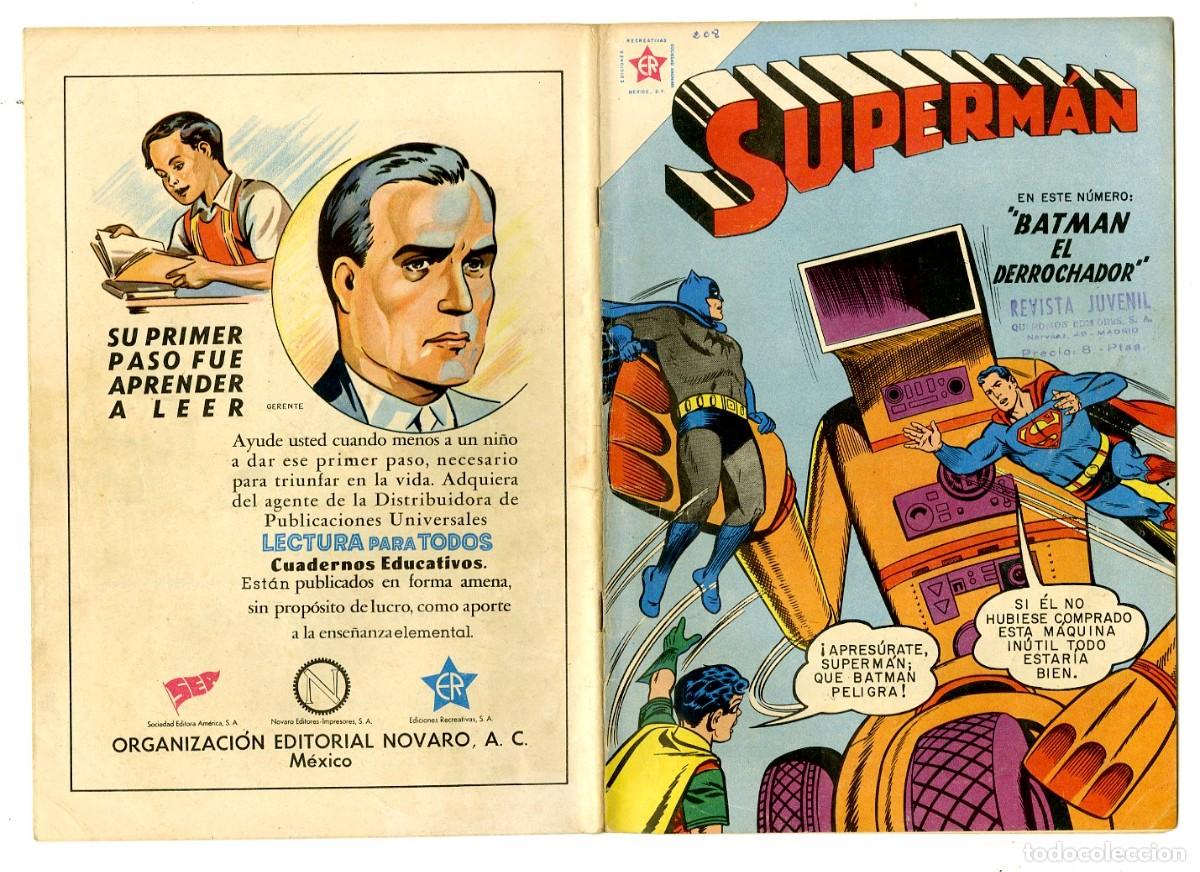 Tebeos: Superm&aacute;n n.208 - Edt Novaro (B8) - Foto 1