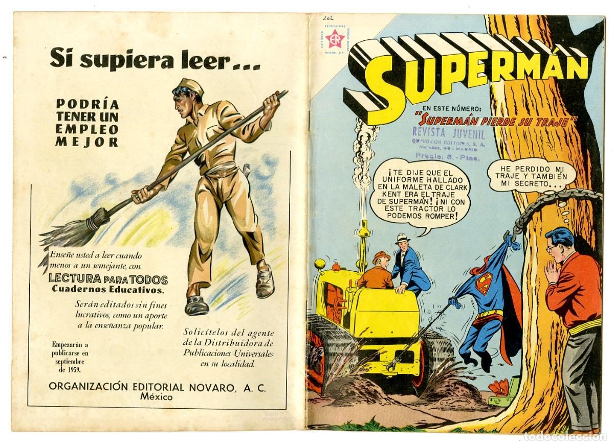 Tebeos: Superm&aacute;n n.202 - Edt Novaro (B8) - Foto 1