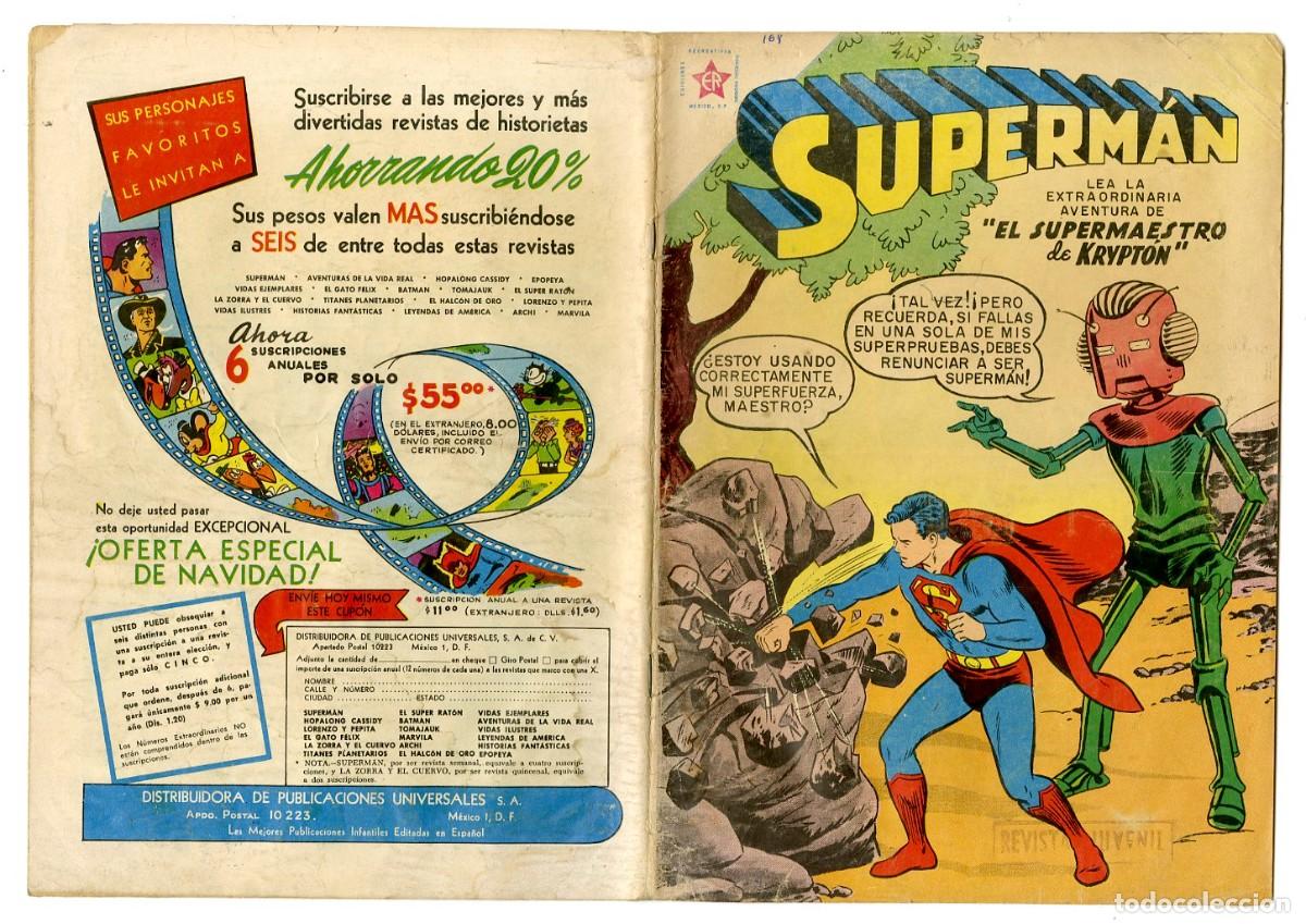 Tebeos: Superm&aacute;n n.164 - Edt Novaro (B8) - Foto 1