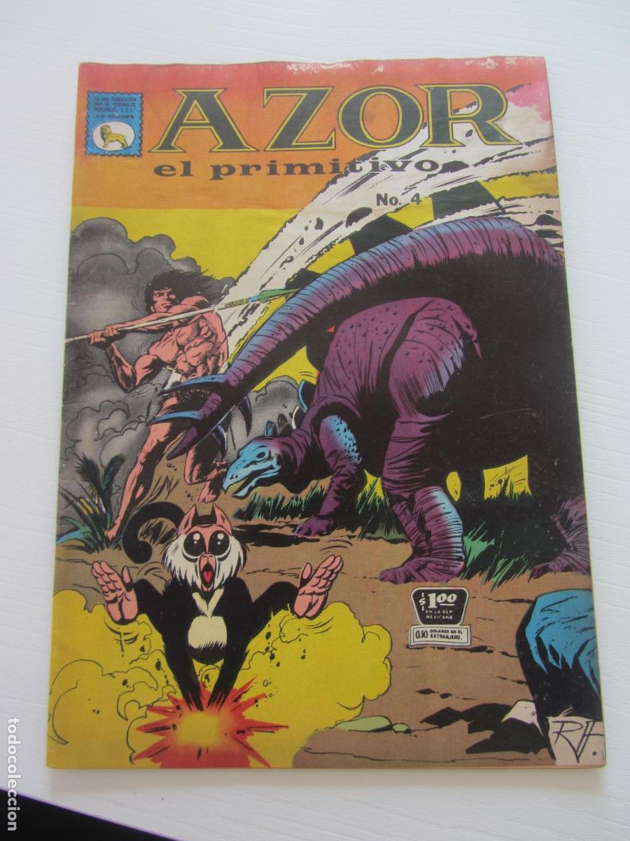 Tebeos: Azor el primitivo 4, La Prensa MEXICO arx200 - Foto 1