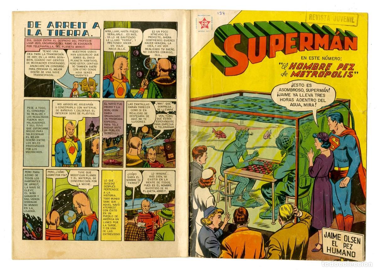 Tebeos: Superm&aacute;n n.134 - Edt Novaro (B8) - Foto 1