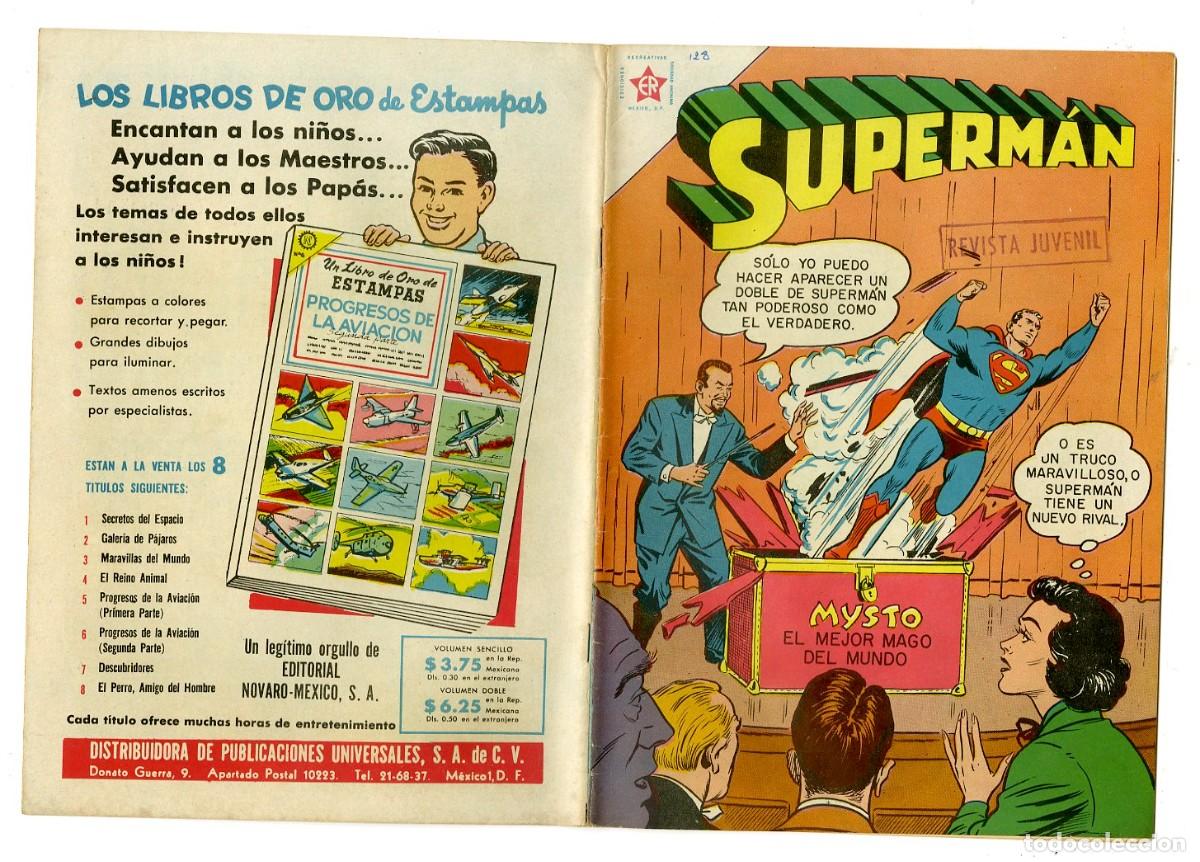 Tebeos: Superm&aacute;n n.128 - Edt Novaro (B8) - Foto 1