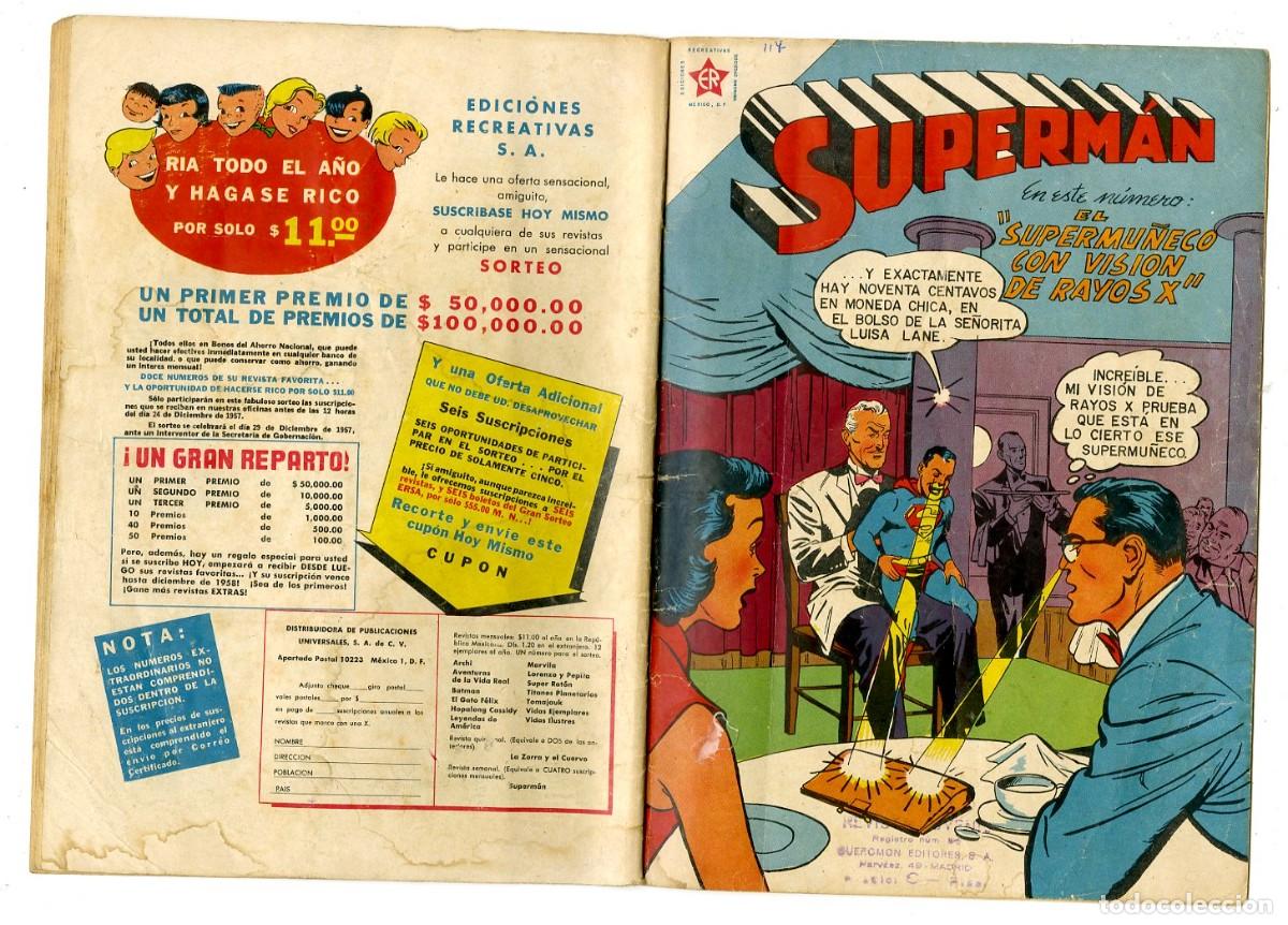 Tebeos: Superm&aacute;n n.117 - Edt Novaro (B8) - Foto 1