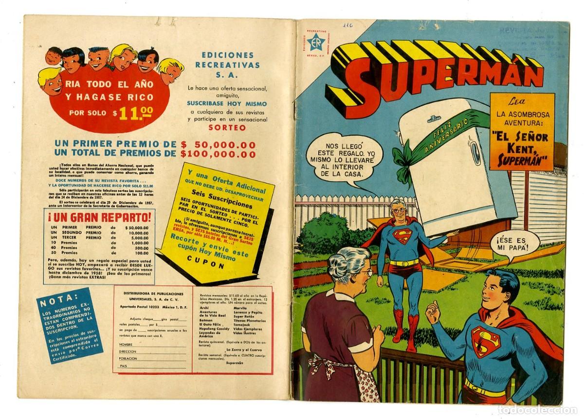 Tebeos: Superm&aacute;n n.116 - Edt Novaro (B8) - Foto 1