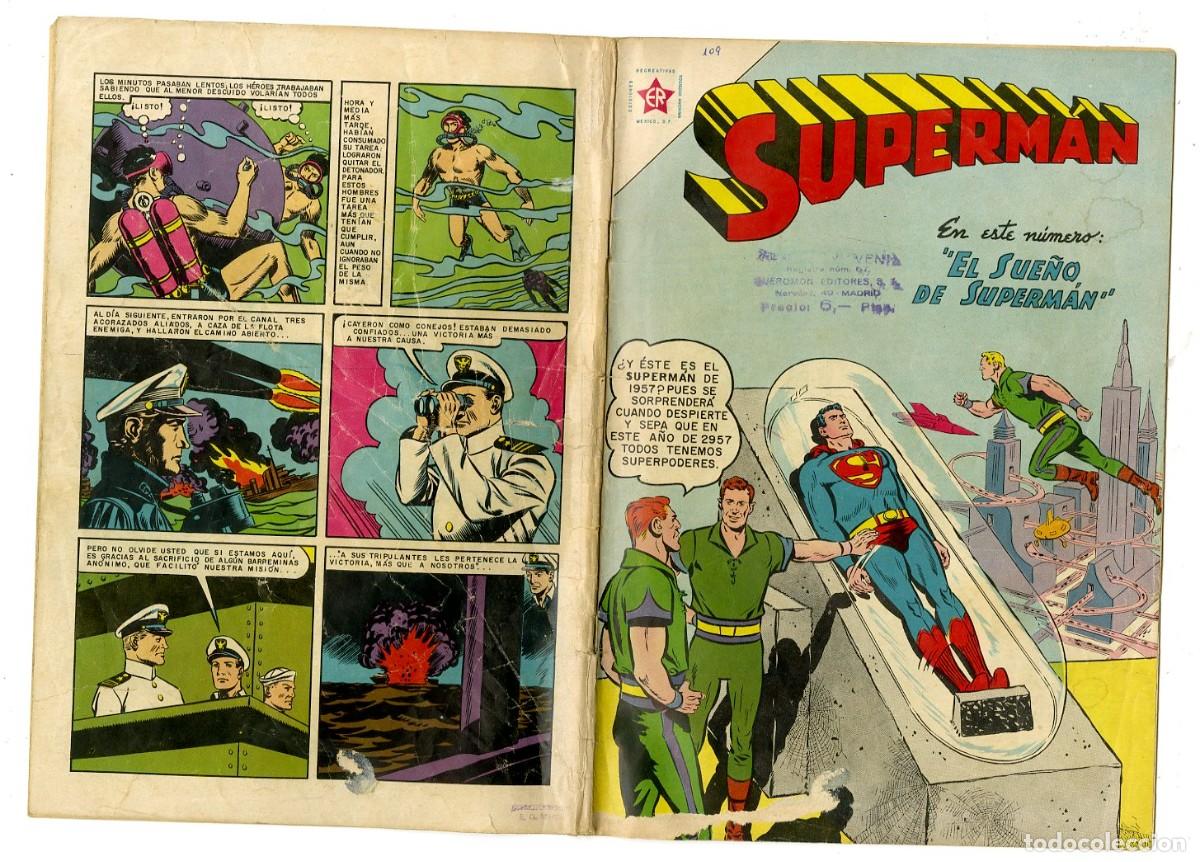 Tebeos: Superm&aacute;n n.109 - Edt Novaro (B8) - Foto 1