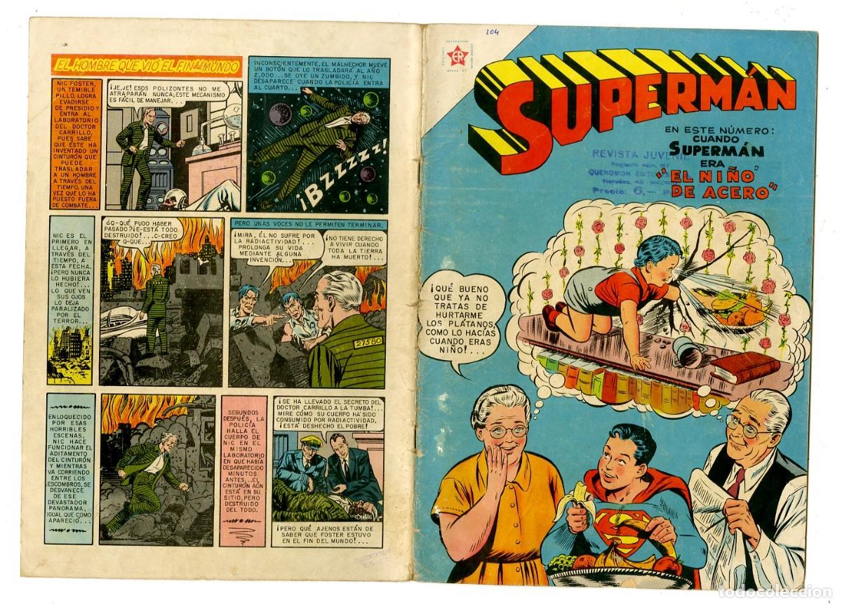 Tebeos: Superm&aacute;n n.104 - Edt Novaro (B8) - Foto 1