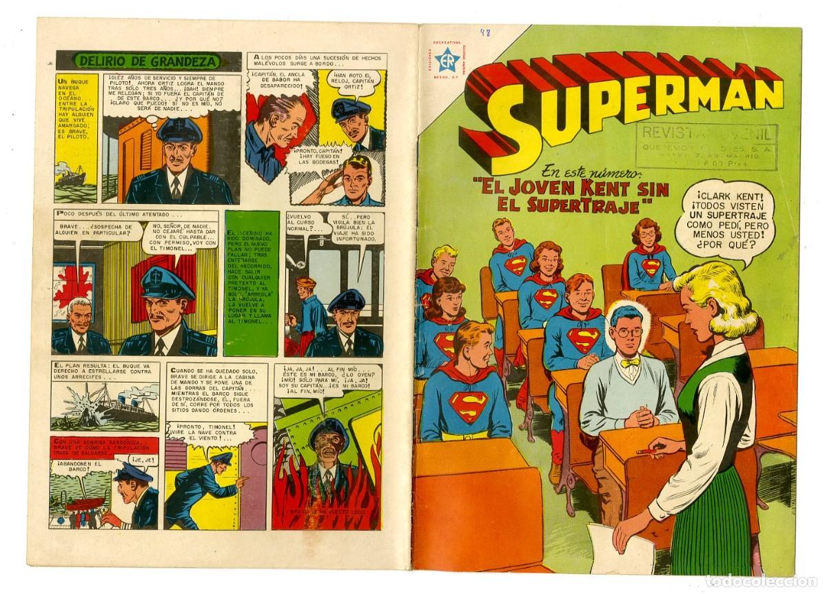 Tebeos: Superm&aacute;n n.98 - Edt Novaro (B8) - Foto 1