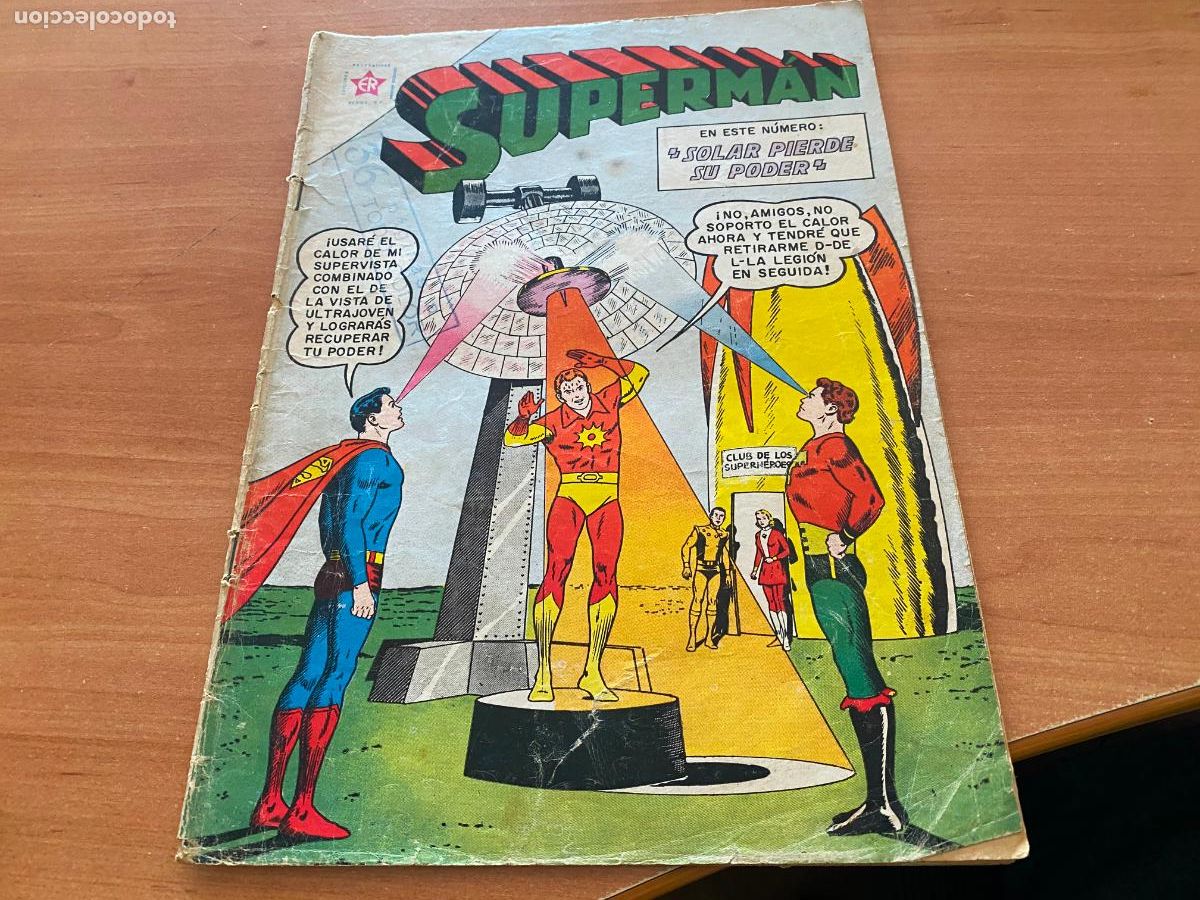 Tebeos: SUPERMAN N&ordm; 404 SOLAR PIRDE SU PODER (ORIGINAL NOVARO) (COB11) - Foto 1