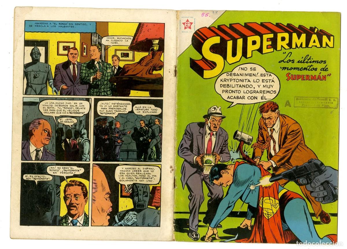 Tebeos: Superm&aacute;n n.55 - Edt Novaro (B8) - Foto 1