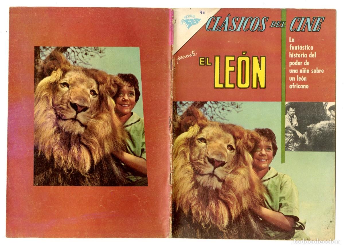Tebeos: Cl&aacute;sicos del Cine - El Le&oacute;n n.92 - Novaro (B9) - Foto 1