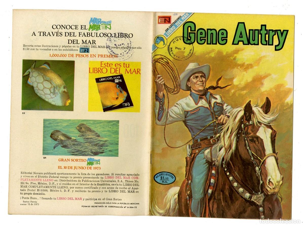 Tebeos: Gene Autry - n.281 - Novaro (B10) - Foto 1